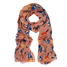 Load image into Gallery viewer, TrendsBlue Elegant Birds & Butterflies Print Fashion Scarf
