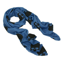 Load image into Gallery viewer, Premium Soft Long Cool Skulls Print Scarf