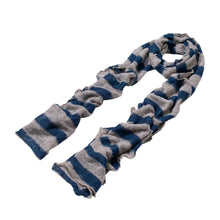 Load image into Gallery viewer, Premium Long Soft Knit Striped Scarf