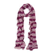 Load image into Gallery viewer, Premium Long Soft Knit Striped Scarf