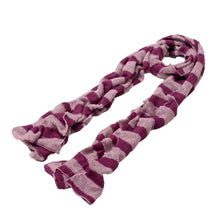 Load image into Gallery viewer, Premium Long Soft Knit Striped Scarf