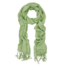 Load image into Gallery viewer, Solid Color Soft Viscose Stardust Scarf with Glitter Threads - Diff Colors Avail