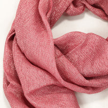 Load image into Gallery viewer, Solid Color Soft Viscose Stardust Scarf with Glitter Threads - Diff Colors Avail