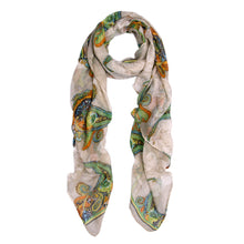 Load image into Gallery viewer, Elegant Vintage Paisley Graphic Scarf
