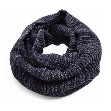 Load image into Gallery viewer, Two-Tone Winter Knit Warm Infinity Circle Scarf - Different Colors Available