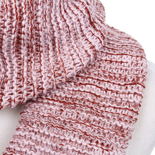 Load image into Gallery viewer, Two-Tone Winter Knit Warm Infinity Circle Scarf - Different Colors Available