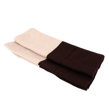 Load image into Gallery viewer, Two-Tone Winter Knit Warm Infinity Circle Scarf