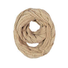 Load image into Gallery viewer, Premium Winter Twist Knit Warm Infinity Circle Scarf - Diff Colors