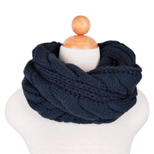 Load image into Gallery viewer, Premium Winter Twist Knit Warm Infinity Circle Scarf - Diff Colors