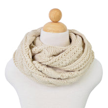 Load image into Gallery viewer, Premium Winter Twist Knit Warm Infinity Circle Scarf - Diff Colors