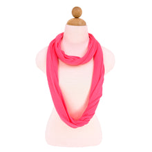 Load image into Gallery viewer, TrendsBlue Elegant Solid Color Infinity Loop Jersey Scarf