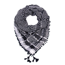 Load image into Gallery viewer, Premium Large Plaid Shemagh Square Scarf
