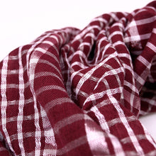 Load image into Gallery viewer, Premium Large Plaid Shemagh Square Scarf