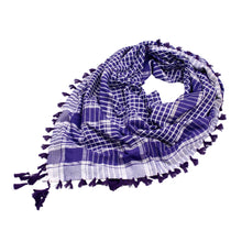 Load image into Gallery viewer, Premium Large Plaid Shemagh Square Scarf