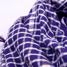 Load image into Gallery viewer, Premium Large Plaid Shemagh Square Scarf