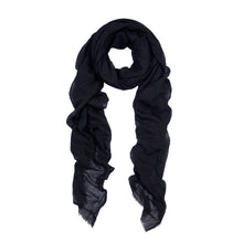 Load image into Gallery viewer, TrendsBlue Elegant Solid Color Viscose Fringe Scarf