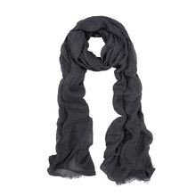 Load image into Gallery viewer, TrendsBlue Elegant Solid Color Viscose Fringe Scarf