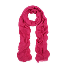 Load image into Gallery viewer, TrendsBlue Elegant Solid Color Viscose Fringe Scarf