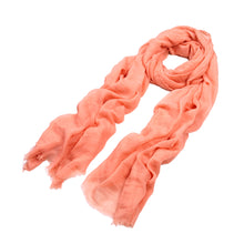 Load image into Gallery viewer, TrendsBlue Elegant Solid Color Viscose Fringe Scarf