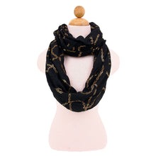 Load image into Gallery viewer, Premium Chains Design Infinity Loop Fashion Scarf