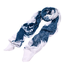 Load image into Gallery viewer, Premium Skull & Wing Graphic Print Scarf Wrap