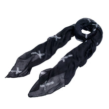 Load image into Gallery viewer, Elegant Leopard Cross Animal Print Scarf