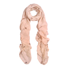 Load image into Gallery viewer, Elegant Leopard Cross Animal Print Scarf
