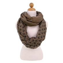 Load image into Gallery viewer, Premium Night Owl Infinity Loop Fashion Scarf - Different Colors Available