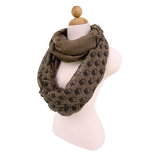 Load image into Gallery viewer, Premium Night Owl Infinity Loop Fashion Scarf - Different Colors Available