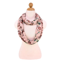 Load image into Gallery viewer, Premium Floral Infinity Loop Scarf