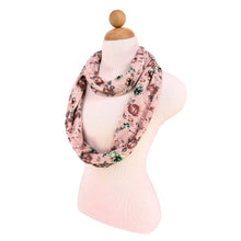 Load image into Gallery viewer, Premium Floral Infinity Loop Scarf