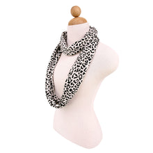 Load image into Gallery viewer, Leopard Animal Print Infinity Loop Fashion Scarf