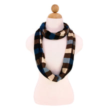 Load image into Gallery viewer, Premium Plaid Infinity Loop Scarf