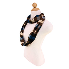 Load image into Gallery viewer, Premium Plaid Infinity Loop Scarf