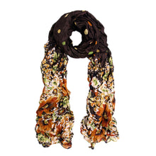 Load image into Gallery viewer, Premium Polka Dot Flower Print Scarf