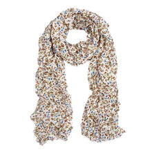 Load image into Gallery viewer, Elegant Cherry Blossom Floral Chiffon Scarf