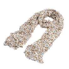 Load image into Gallery viewer, Elegant Cherry Blossom Floral Chiffon Scarf