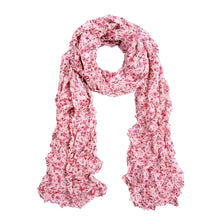 Load image into Gallery viewer, Elegant Cherry Blossom Floral Chiffon Scarf
