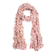 Load image into Gallery viewer, Elegant Cherry Blossom Floral Chiffon Scarf