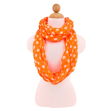 Load image into Gallery viewer, Premium Polka Dot Infinity Loop Fashion Scarf