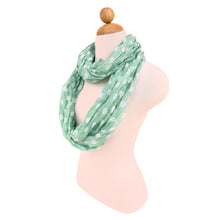 Load image into Gallery viewer, Premium Polka Dot Infinity Loop Fashion Scarf