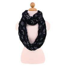 Load image into Gallery viewer, Premium Peace Sign Infinity Loop Fashion Scarf
