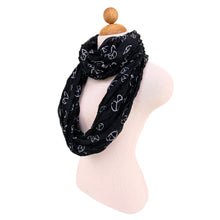 Load image into Gallery viewer, Premium Peace Sign Infinity Loop Fashion Scarf