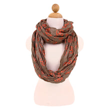 Load image into Gallery viewer, Premium Peace Sign Infinity Loop Fashion Scarf