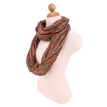 Load image into Gallery viewer, Premium Peace Sign Infinity Loop Fashion Scarf
