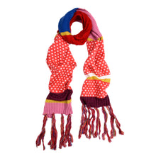Load image into Gallery viewer, Premium Multi Color Fair Isle Knit Long Warm Winter Scarf