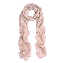 Load image into Gallery viewer, Premium Long Solid Color Dolka Dot Frayed Edge Scarf