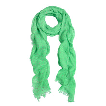 Load image into Gallery viewer, Premium Long Solid Color Dolka Dot Frayed Edge Scarf