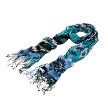 Load image into Gallery viewer, Multi Color Tribal Style Fringe Scarf - Different Colors Available