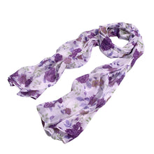 Load image into Gallery viewer, Elegant Roses Print Floral Scarf
